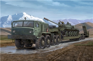 PKTM00211 MAZ-537G Soviet Tank Transporter & Trailer