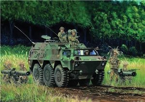 PKTM00326 Type 82 JGSDF 6x6 Command Post