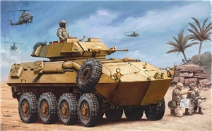 PKTM00349 LAV-25 Piranha APC USMC w/ 4 Figures