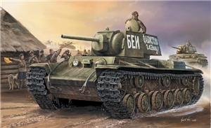 Soviet Army KV-1 Mod Small Turret Heavy Tank