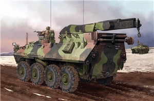 US Marine Corps LAV-R Light Armoured Vehicle Recovery