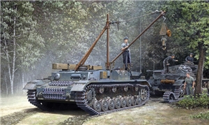 German Army Bergepanzer IV Recovery Vehicle