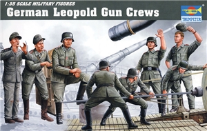 German Leopold Railgun Crew Figures