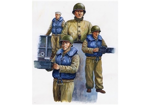 US Navy LCM Crew Figures