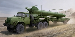 PKTM01081 Soviet ZiL-131V towing 2R3M1 Trailer w/ 8K14 Missile