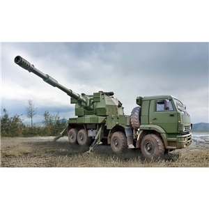 PKTM01085 Russian Howitzer 2S35-1 Koalitsiya-SV KSh+KamAZ truck c.2017–present