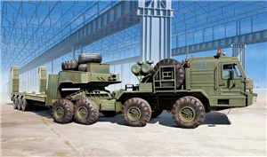 PKTM01086 Russian Tank Transporter BAZ-6403 + ChMZAP-9990-071, c.1990–present