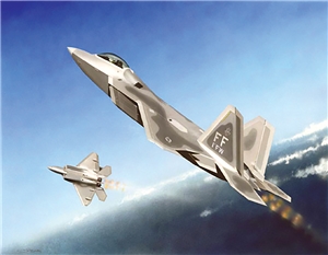 US Air Force F-22A Raptor Fighter Aircraft