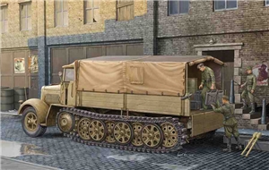 German Army SdKfz 7 8T (Late) Half-Track Vehicle