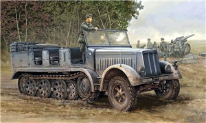 German Army SdKfz 7 8-Ton (Early) Half-Track Vehicle
