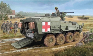 US Army M1133 Stryker MEV Medical Evaluation Vehicle