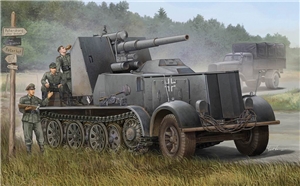 German Army FlaK18 88mm Selbstfahrlafette Anti-Aircraft Vehicle