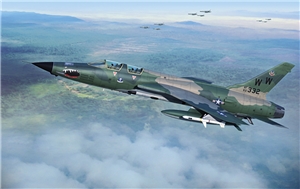 US Air Force F-105G Wild Weasel Fighter Aircraft