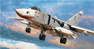 Soviet Air Force Sukhoi Su-24MR Fencer-E Bomber Aircraft