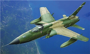 US Air Force F-105D Thunderchief Fighter Aircraft