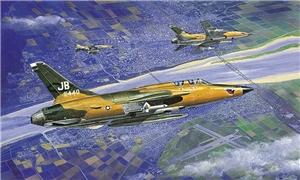 US Air Force F-105G Wild Weasel Fighter Aircraft