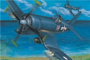 US Marine Corps F4U-4 Corsair Fighter Aircraft