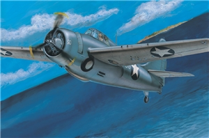 US Navy F4F-4 Grumman Wildcat Fighter Aircraft