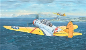US Navy TBD-1 Devastator WWII Torpedo Bomber Aircraft