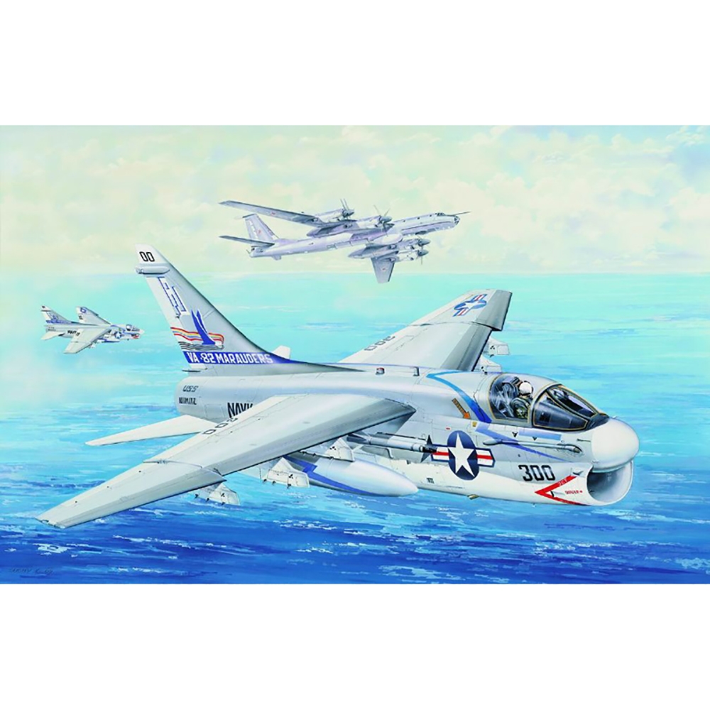 US Navy A-7E Corsair II Attack Aircraft