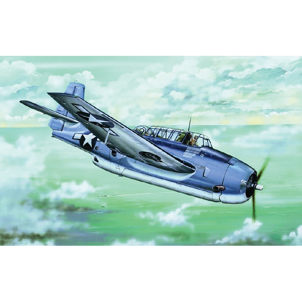 US Navy TBF-1C Avenger Torpedo Bomber Aircraft