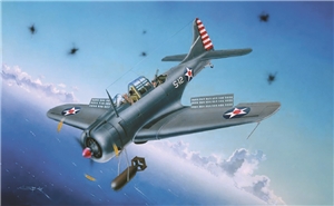 US Navy SBD-3/4 Dauntless Bomber Aircraft