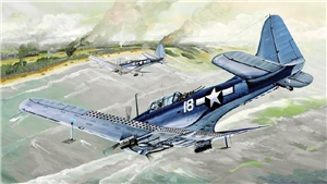 US Navy SBD-5/A-24B Dauntless Bomber Aircraft