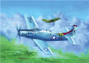US Navy A-1H AD-6 Skyraider Attack Aircraft