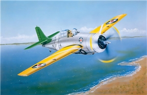 US Navy F4F-3 Grumman Wildcat (Early) Fighter Aircraft