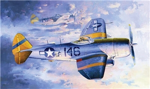 USAAF P-47N Thunderbolt Fighter Aircraft
