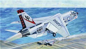 US Navy F-8J Crusader Fighter Aircraft