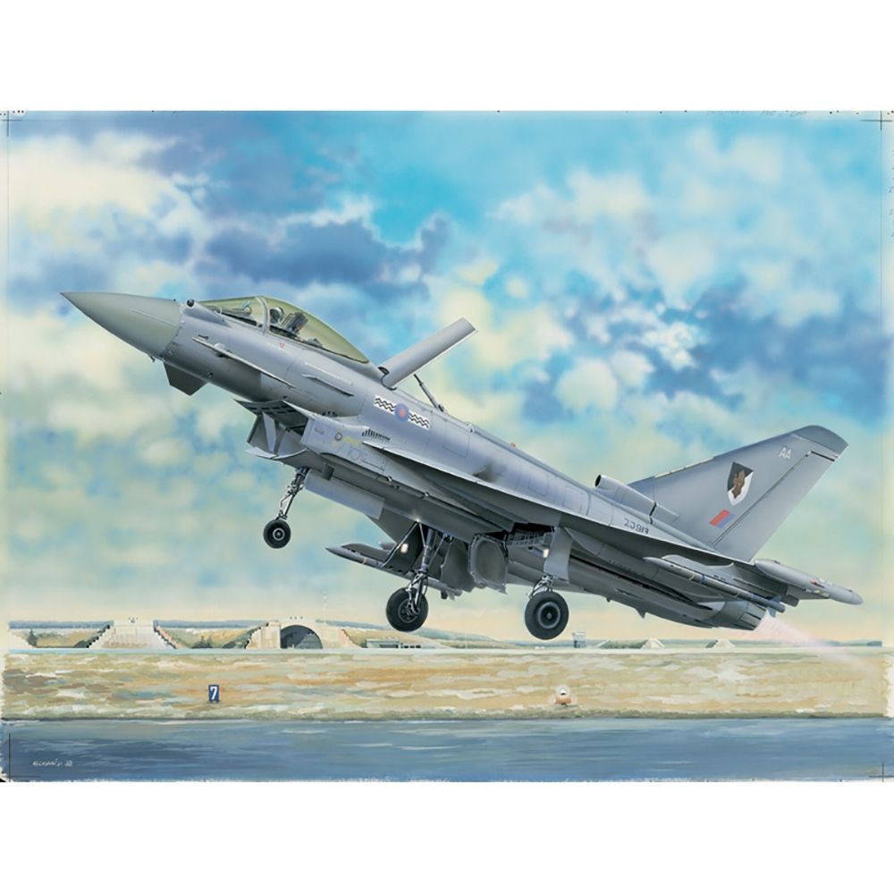 British Royal Air Force EF-2000A Eurofighter 'Typhoon' Jet Aircraft