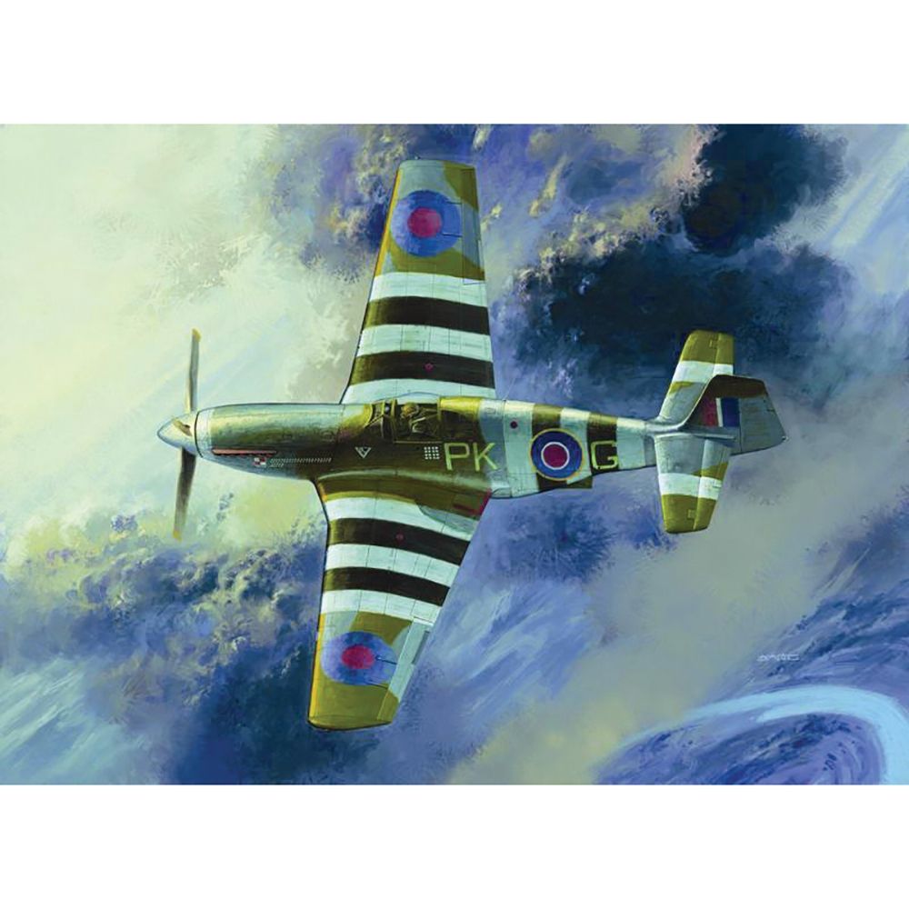 British Royal Air Force Mustang Mk III WWII Fighter Aircraft
