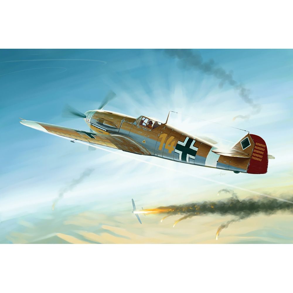 German Air Force Messerschmitt Me Bf 109F-4 Tropical Fighter Aircraft