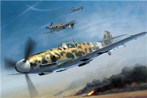 German Air Force Messerschmitt Me Bf 109G-2 Tropical Fighter Aircraft
