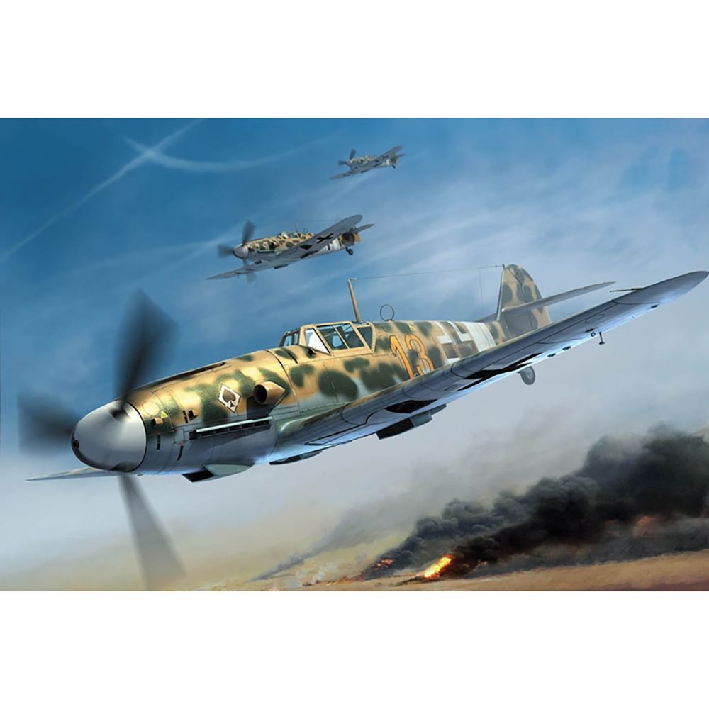 German Air Force Messerschmitt Me Bf 109G-2 Tropical Fighter Aircraft