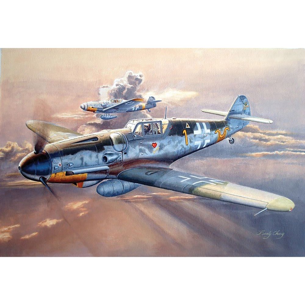 German Air Force Messerschmitt Me Bf 109G-6 (Early) Fighter Aircraft