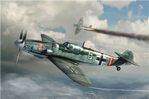 German Air Force Messerschmitt Me Bf 109G-6 (Late) Fighter Aircraft