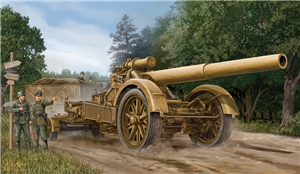 German Army 21cm Morser 18 Heavy Artillery