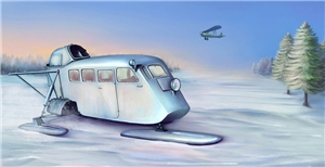 PKTM02356 Soviet Aerosan KM-4