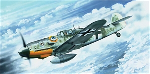 German Air Force Messerschmitt Me Bf 109G-6 (Early) Fighter Aircraft