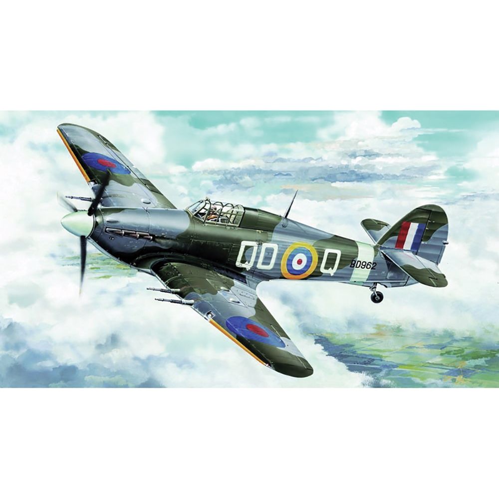 British Royal Air Force Hurricane Mk Iic Fighter Aircraft