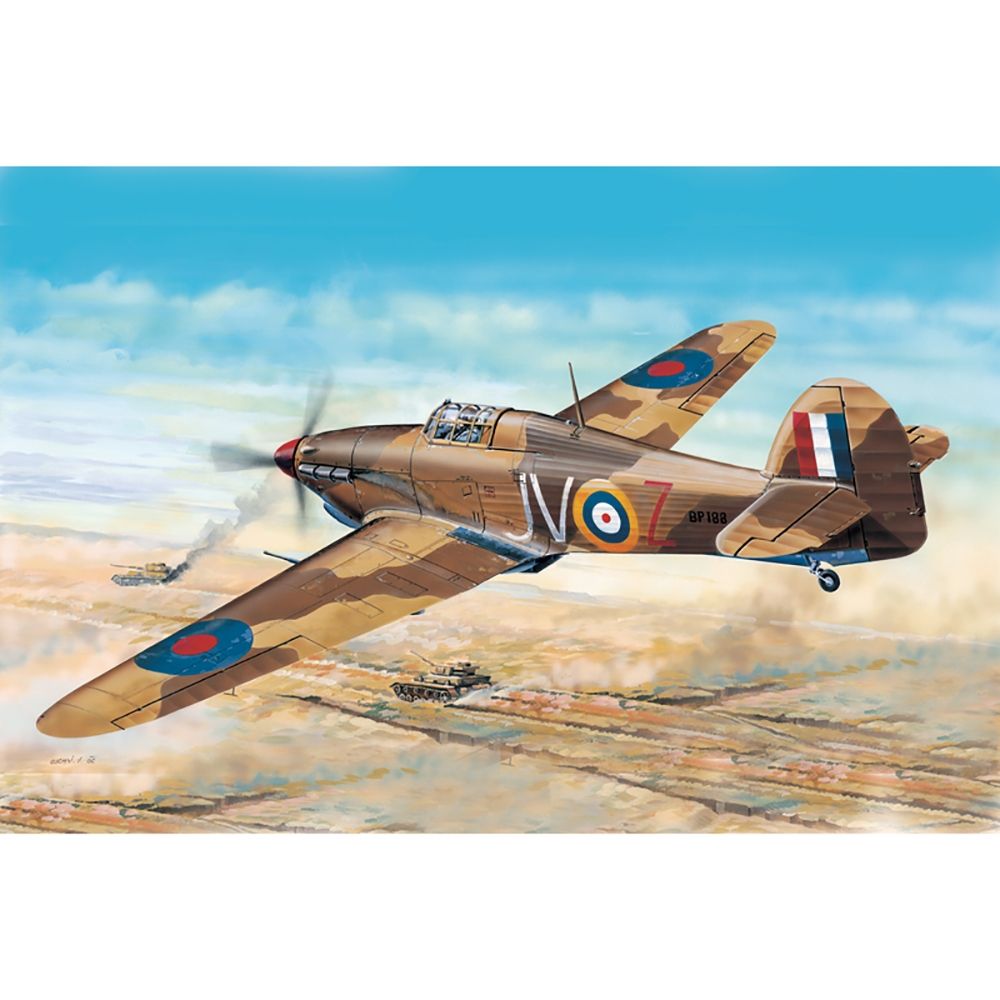 British Royal Air Force Hurricane Mk II/Tropical Fighter Aircraft