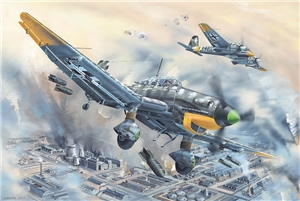 German Air Force Junkers Ju 87D-5 Stuka Dive Bomber Aircraft