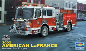 US American LaFrance Battalion Fire Pumper Vehicle