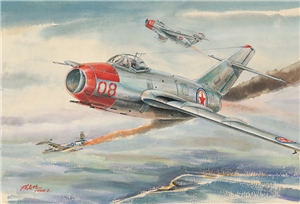 Soviet Air Force MiG-15bis Fagot B Fighter Aircraft