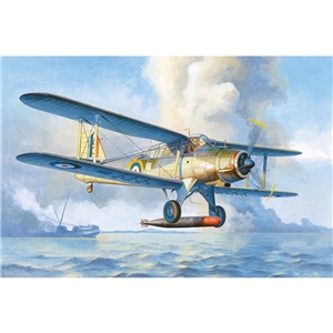 British Royal Navy Fairey Albacore Torpedo Bomber Aircraft