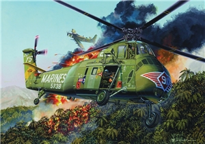 US Marine Corps H-34 Helicopter