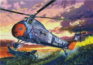 US Navy Rescue H-34 Helicopter