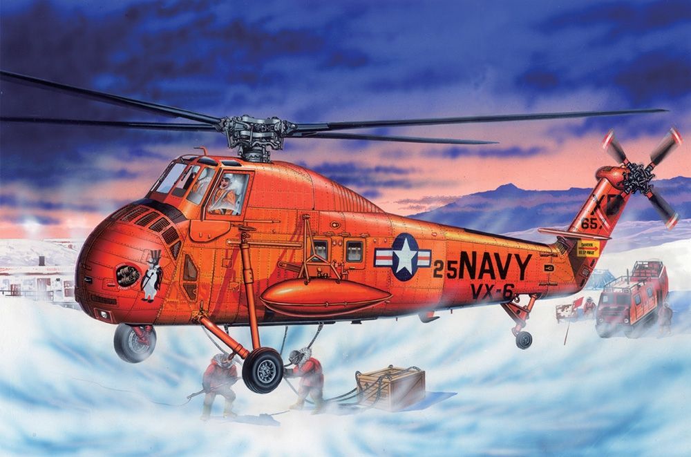 US Navy UH-34D Seahorse Helicopter